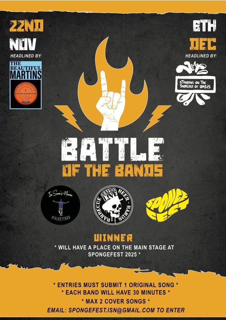 BATTLE OF THE BANDS IN SAMS NAME 