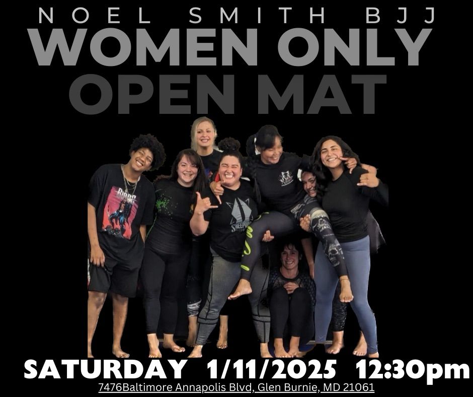 Noel Smith Women\u2019s Open Mat 