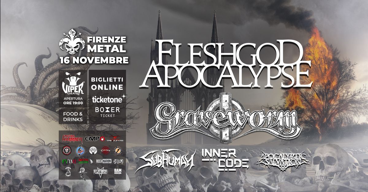 FIRENZE METAL \u26e7 Fleshgod Apocalypse + Graveworm + Guests