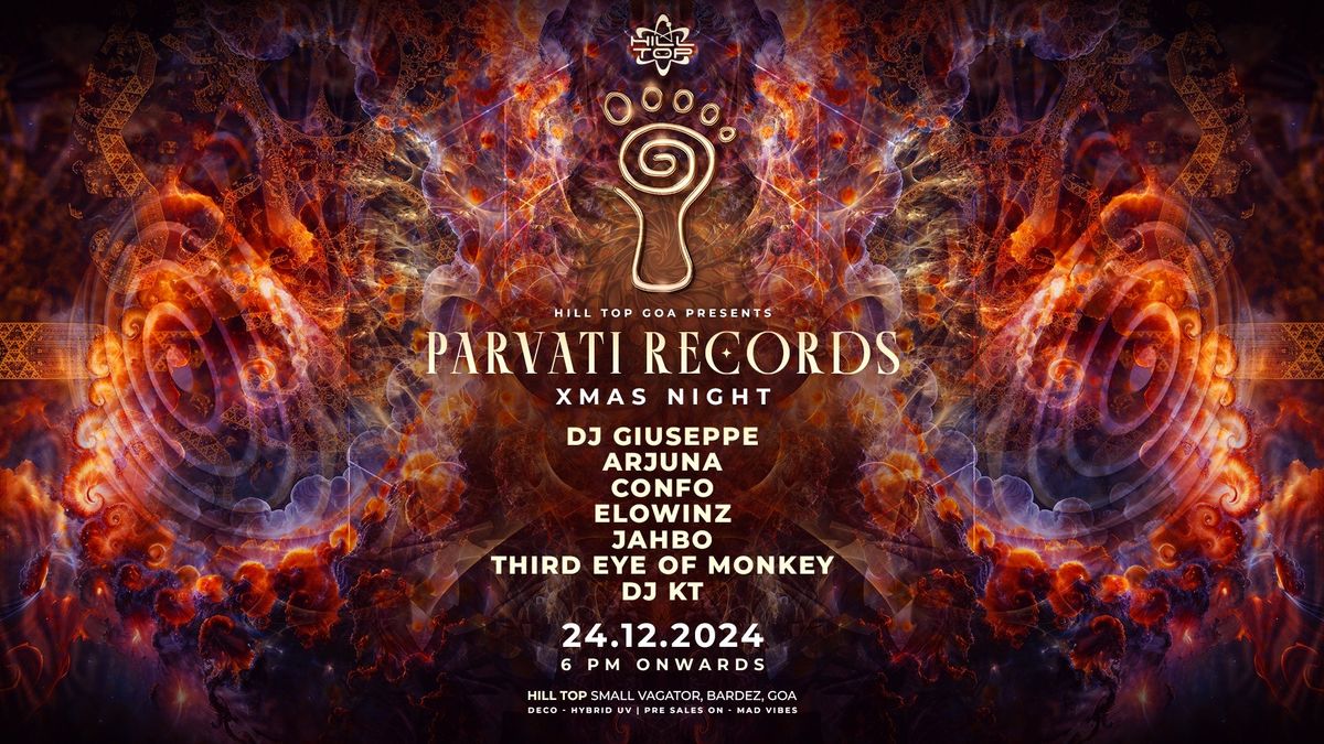 Parvati Rec Night - Xmas Eve | 24th Dec 