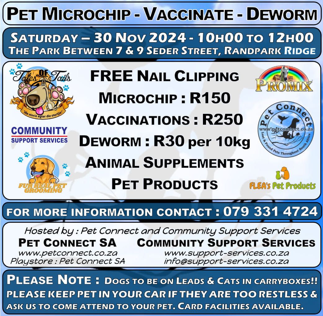 Pet Microchip & Vaccinate