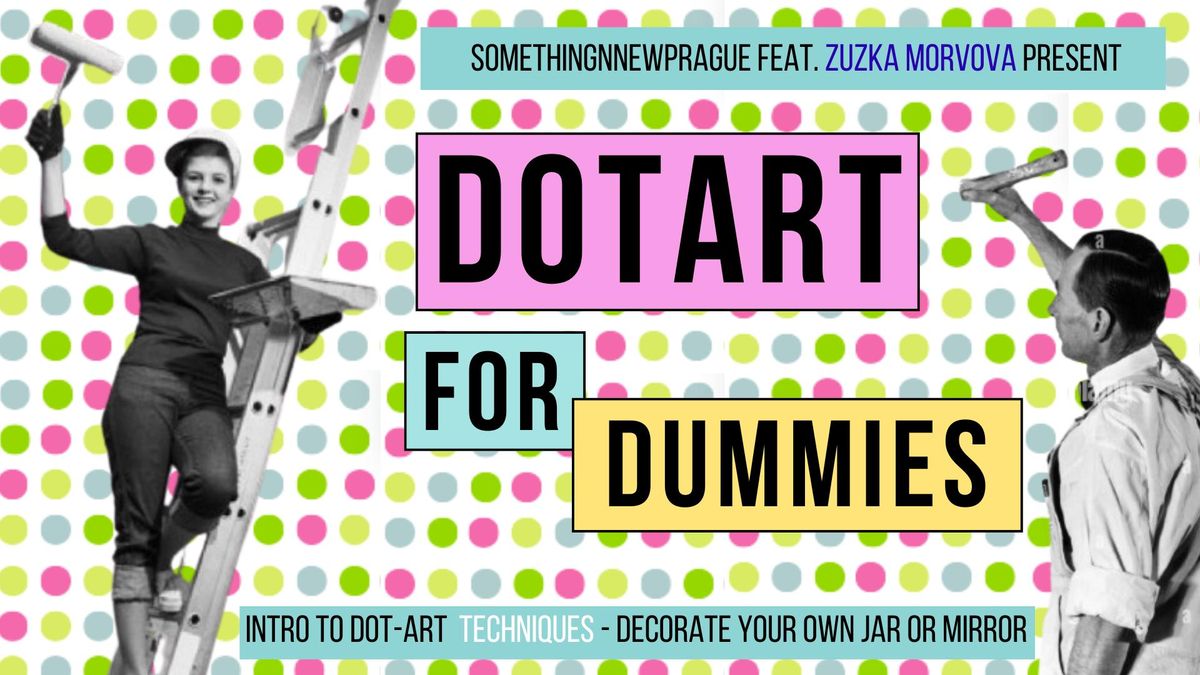 Dot-Art 4 Dummies (Decoration storage jar\/handmirror)