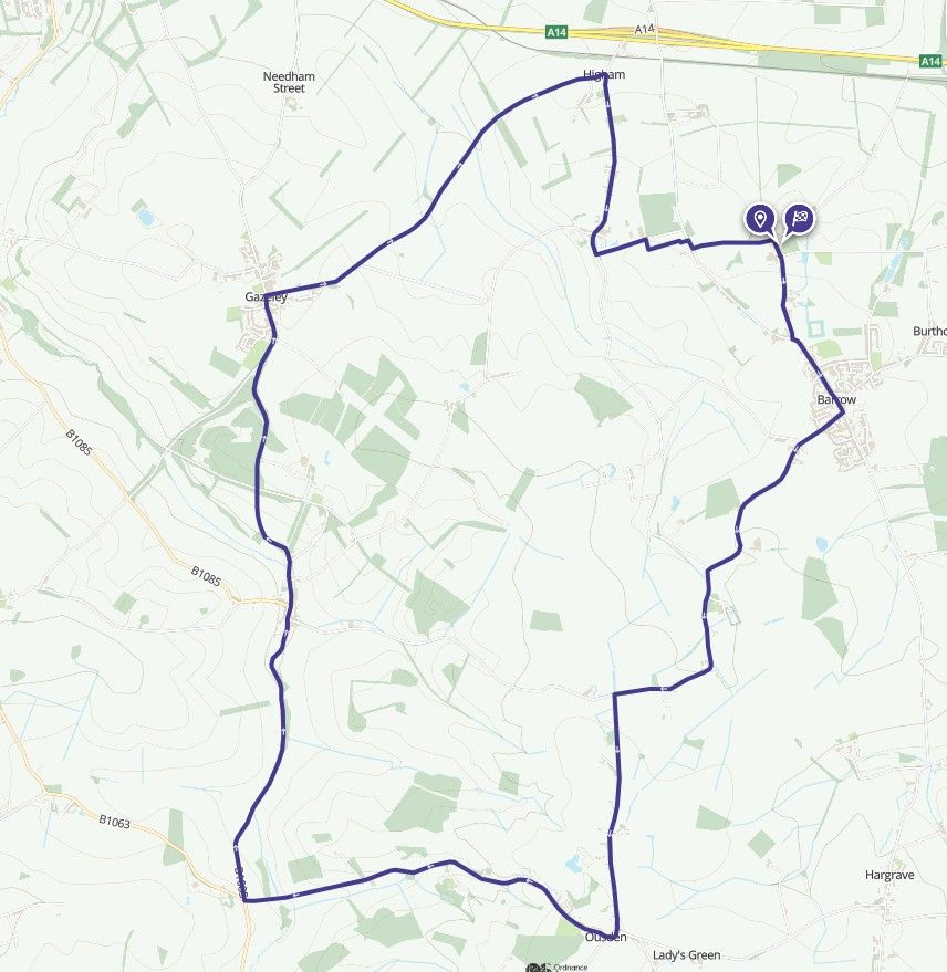 The Great Barrow Challenge 2024 - Day 8 - The Half Clover Route