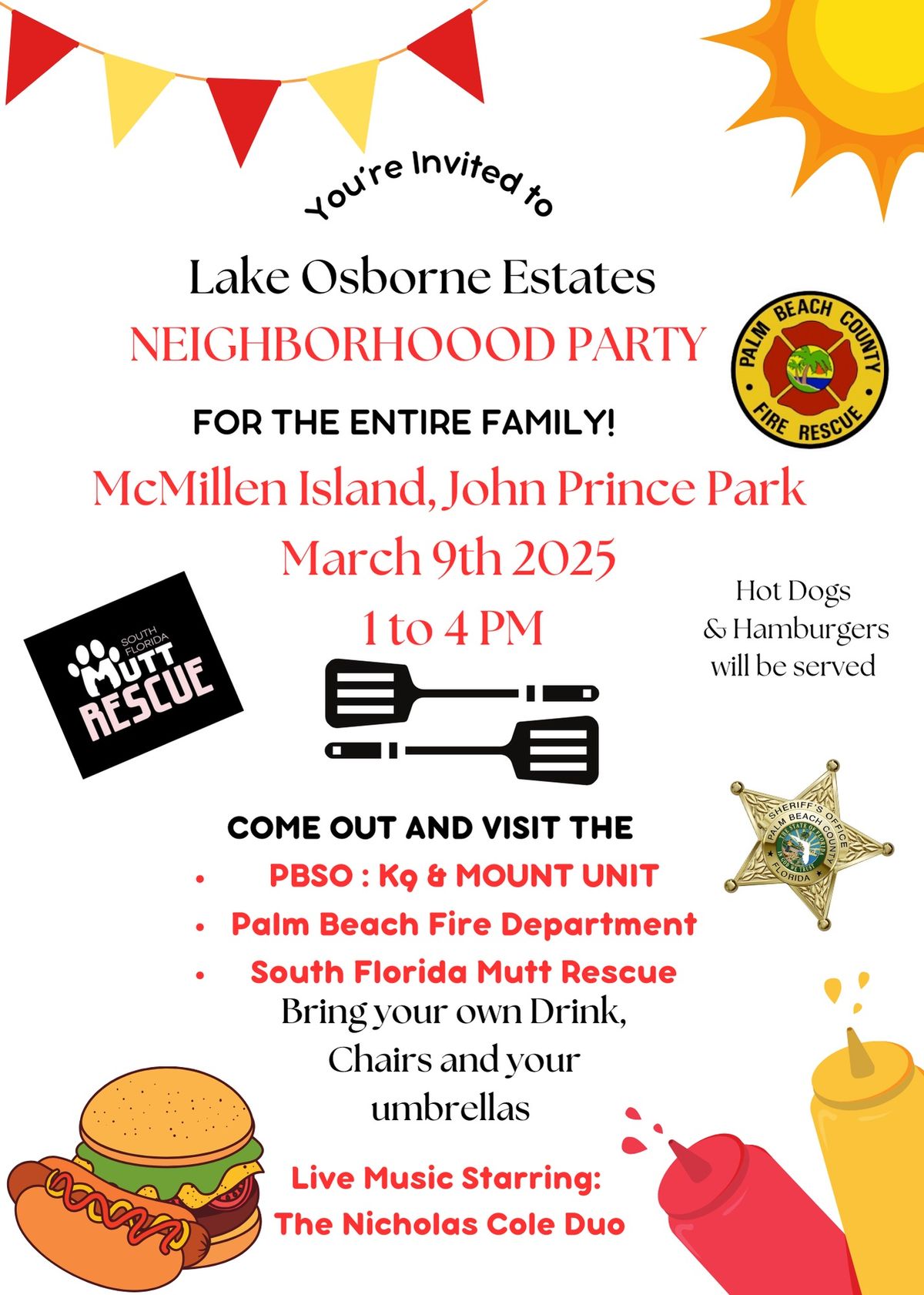 Lake Osborne Estates Neighborhood Party