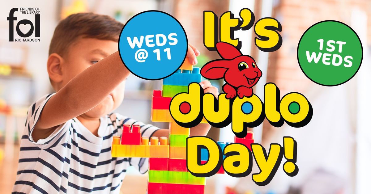 Wednesdays @ 11: It's Duplo Day!