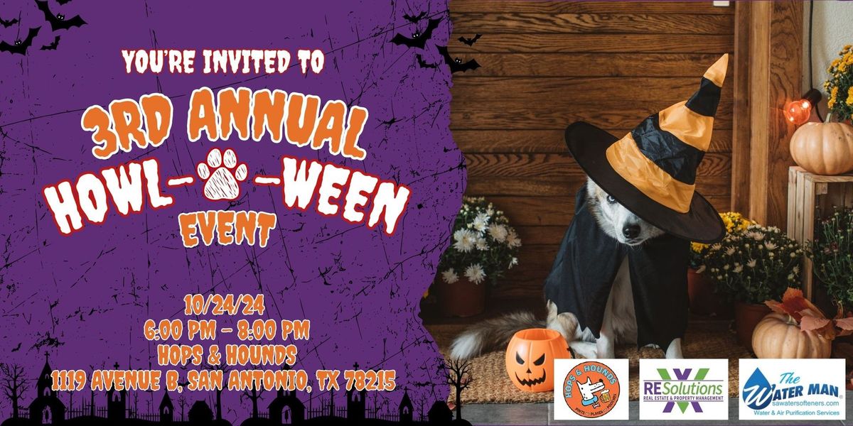  3rd Annual Howl-O-Ween Furr-ty!