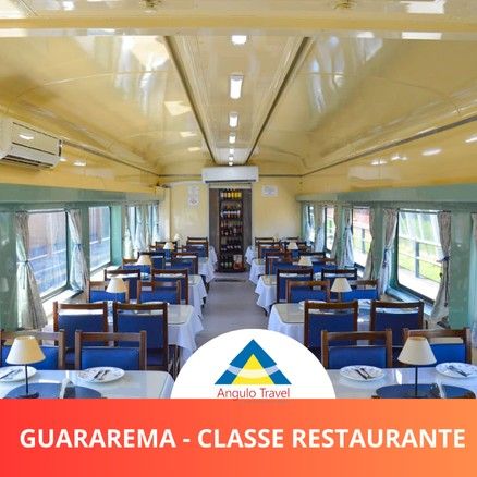 Trem Guararema Carro Restaurante All Inclulsive