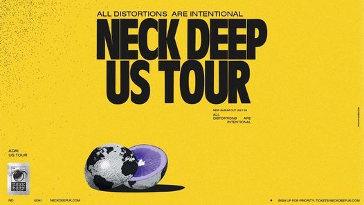 Neck Deep - Hard Rock Live Orlando - November 8th