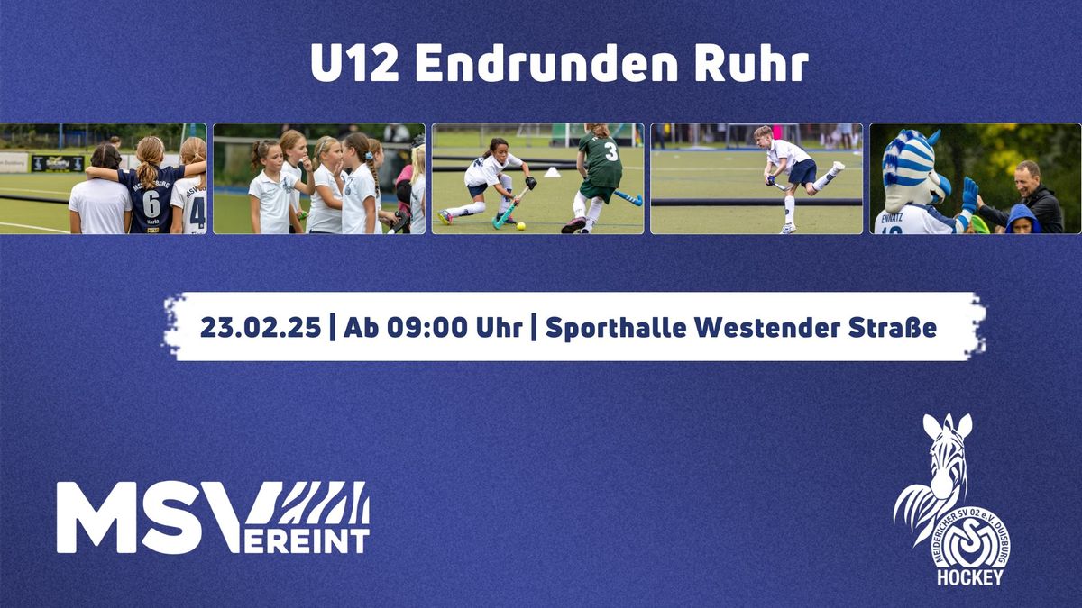 MSV Hockey: U12 Endrunden Ruhr