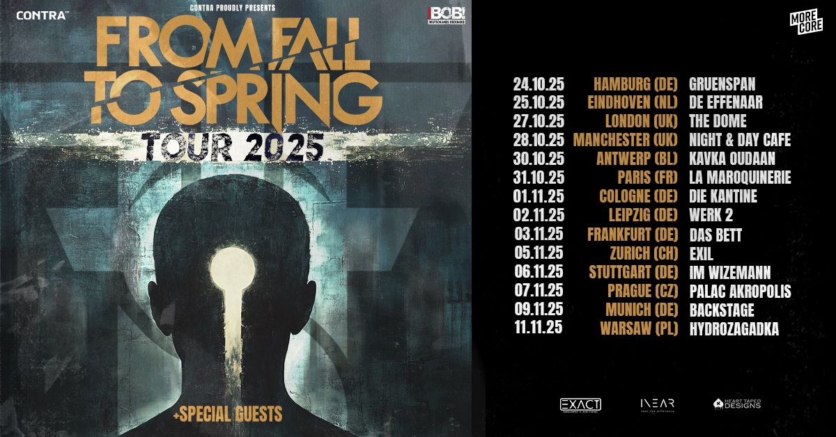 From Fall To Spring - Tour 2025 - PRAHA, Pal\u00e1c Akropolis