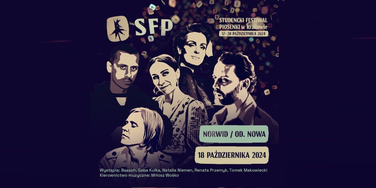 "NORWID \/ OD.NOWA" Renata Przemyk, Gaba Kulka, Natalia Niemen, Baasch i Tomek Makowiecki | 60.SFP