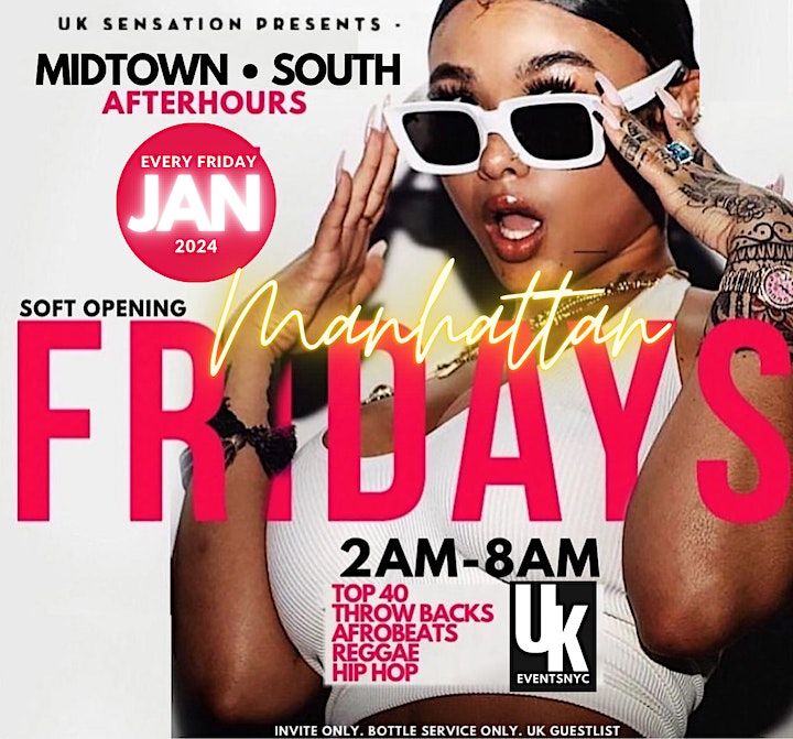 Saturday Night Midtown South AFTERHOURS Manhattan, MIDTOWN SOUTH, New