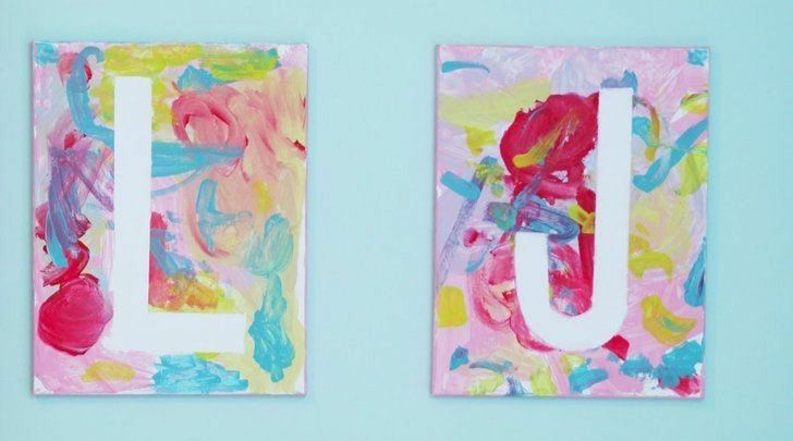 Toddler Time: Letter Painting