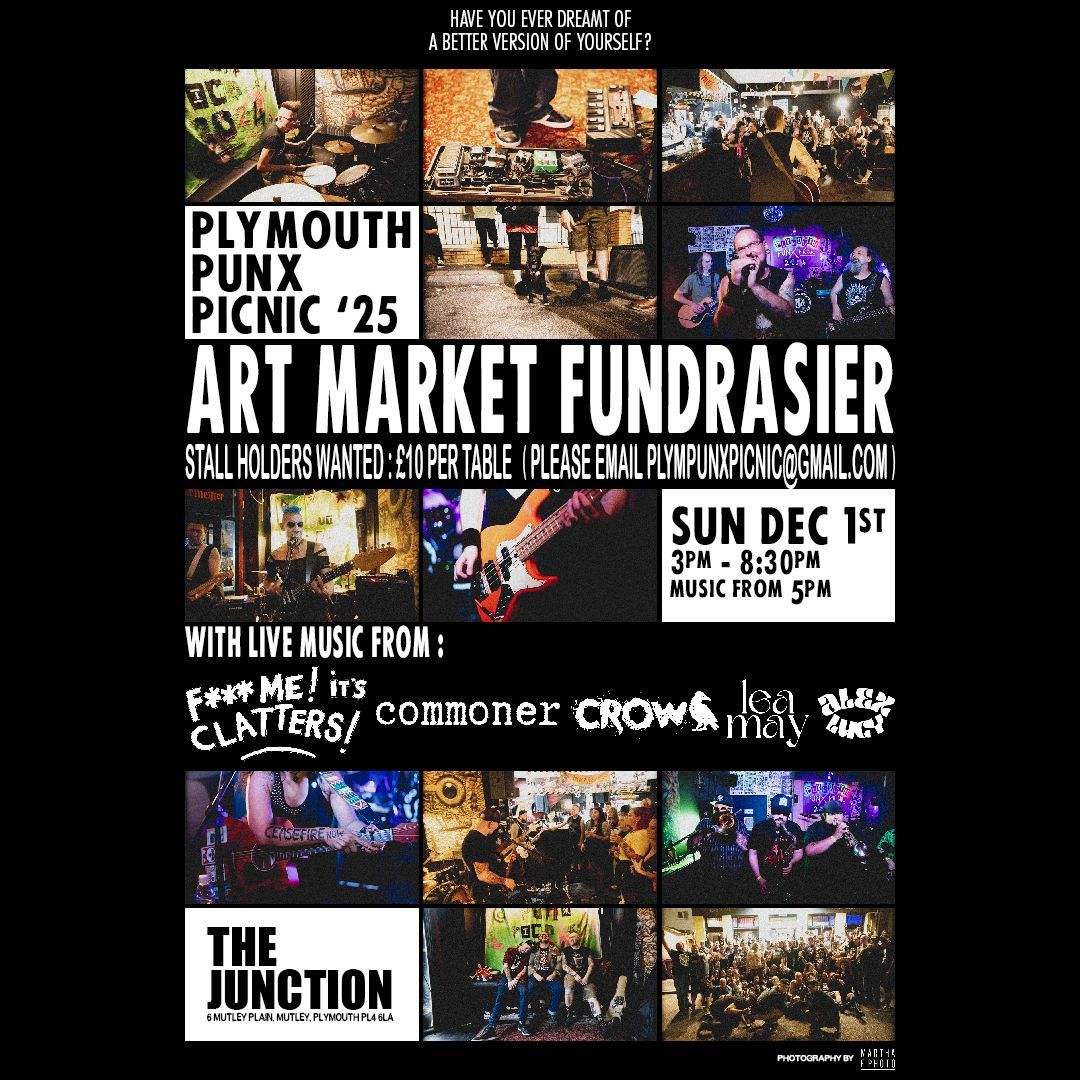 Plymouth Punx Picnic Art Market Fundraiser