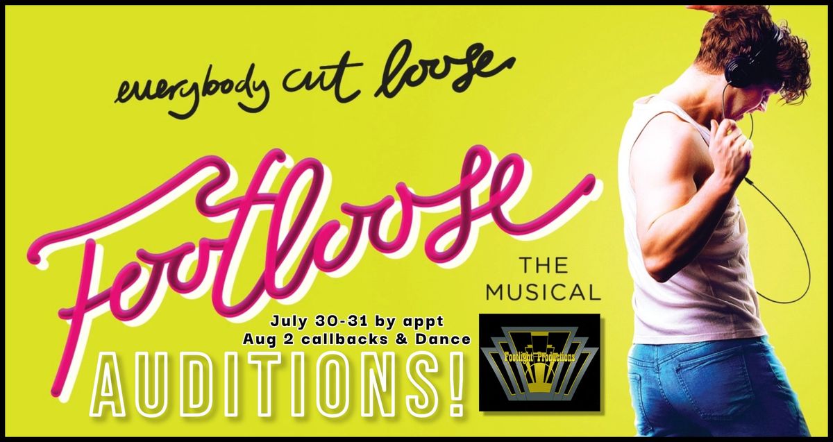 Footloose The Musical Auditions