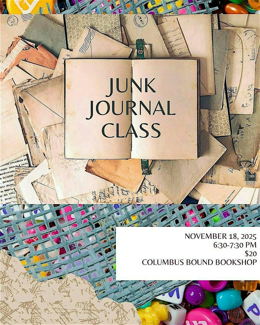 December Junk Journaling Class