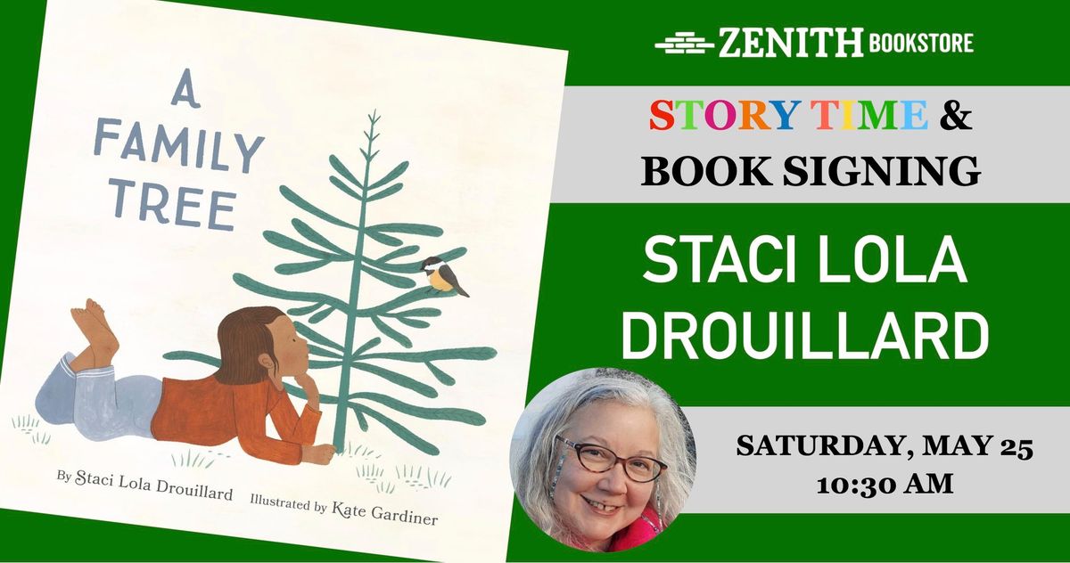 Story Time & Book Signing: Staci Lola Drouillard for A Family Tree