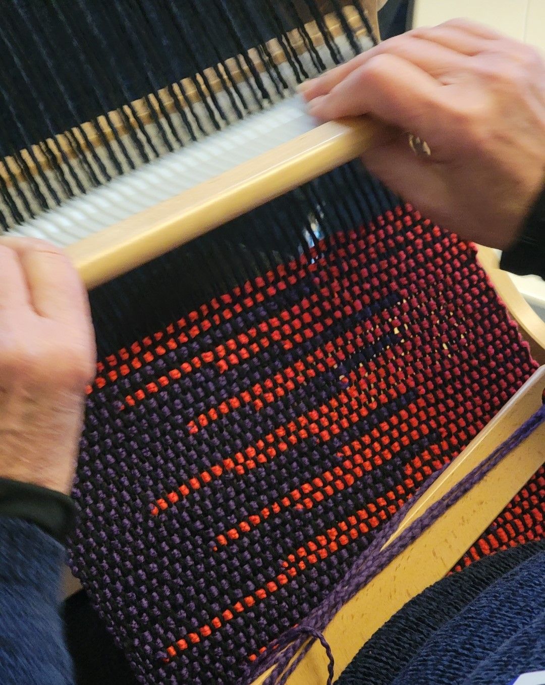 Learn to Weave | Clasped Weft & Hemstitching