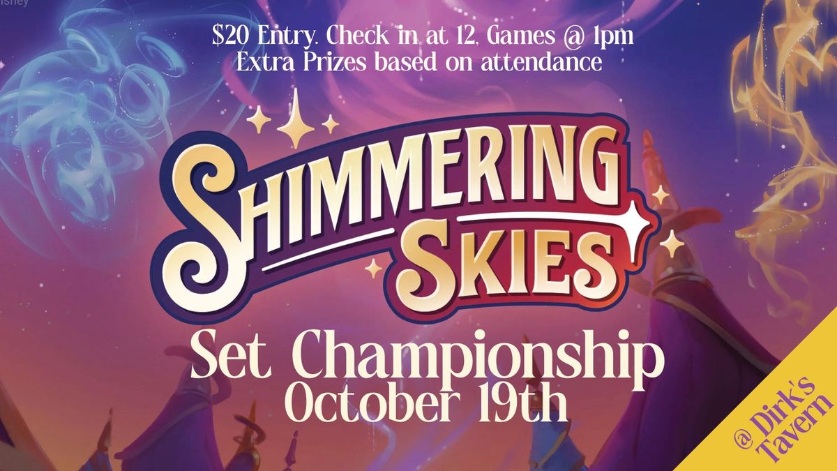 Shimmering Skies Championships Dirk's Tavern