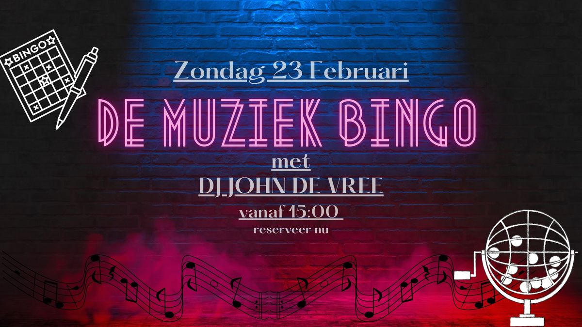 De Muziek Bingo!