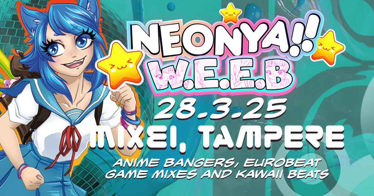 Neonya!! W.E.E.B Club 28.3. @ Nightclub Mixei