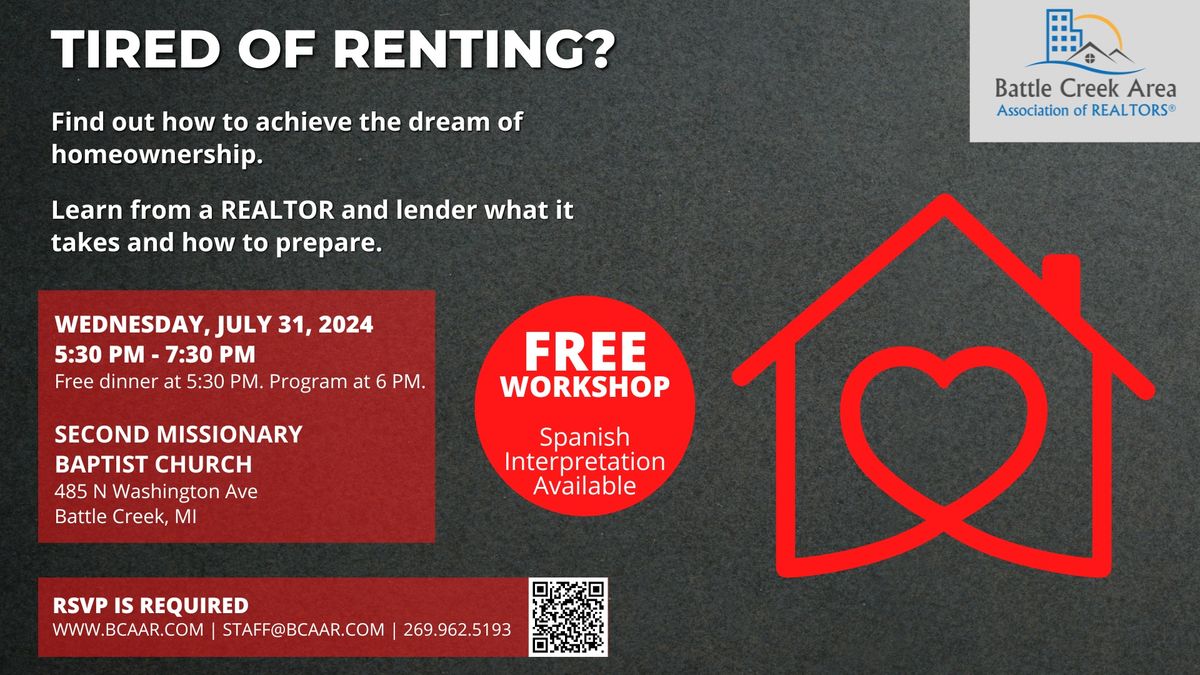 FREE Homeownership Workshop