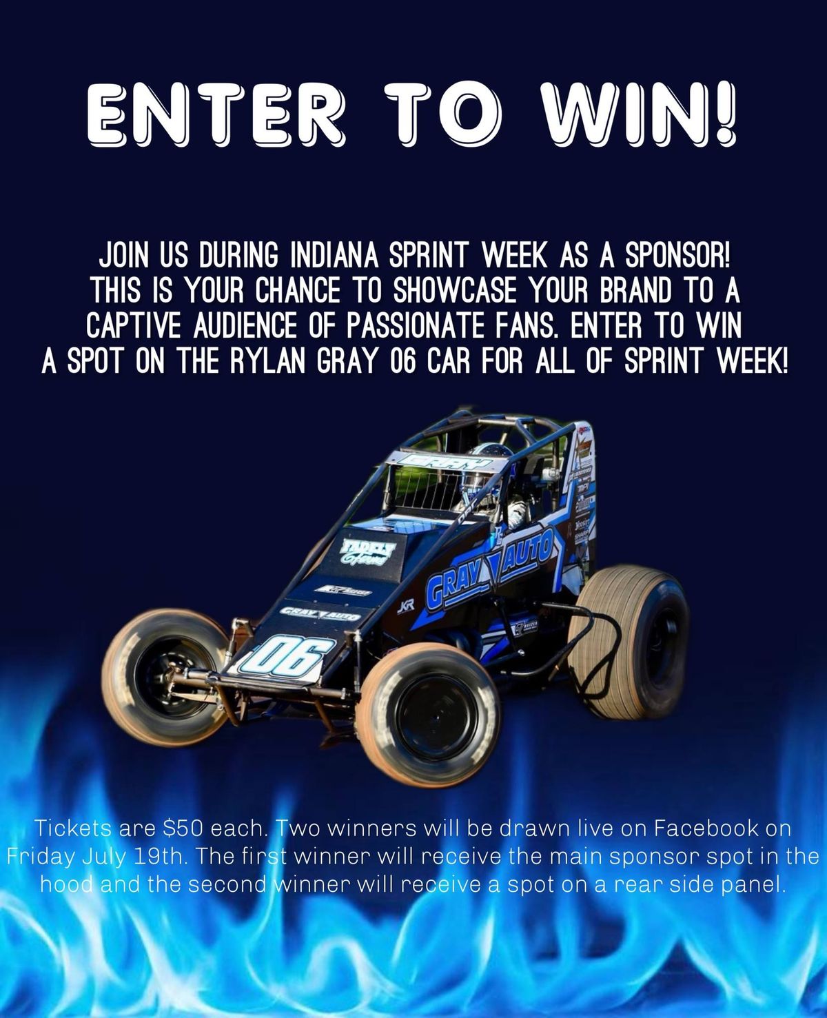 Indiana Sprint Week Sponsorship Drawing