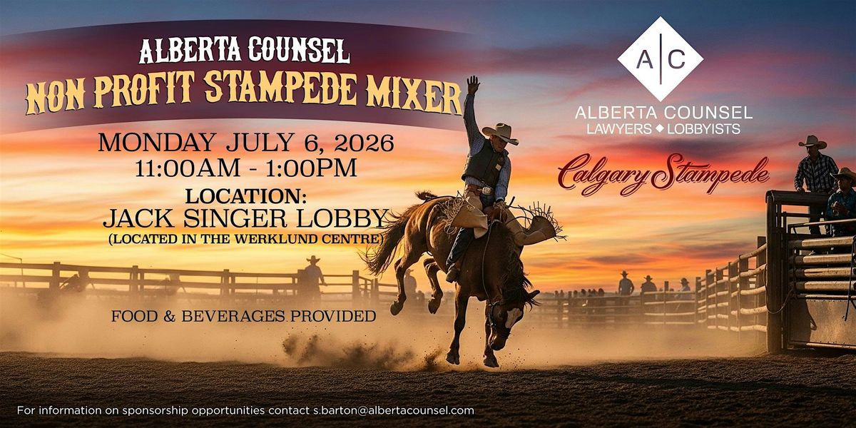 Alberta Counsel Non-Profit Stampede Mixer 2026