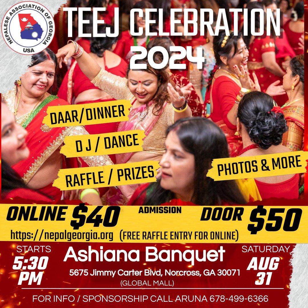 NAG Teej Celebration 2024 !!, Ashiana Banquet Hall & Fine Indian