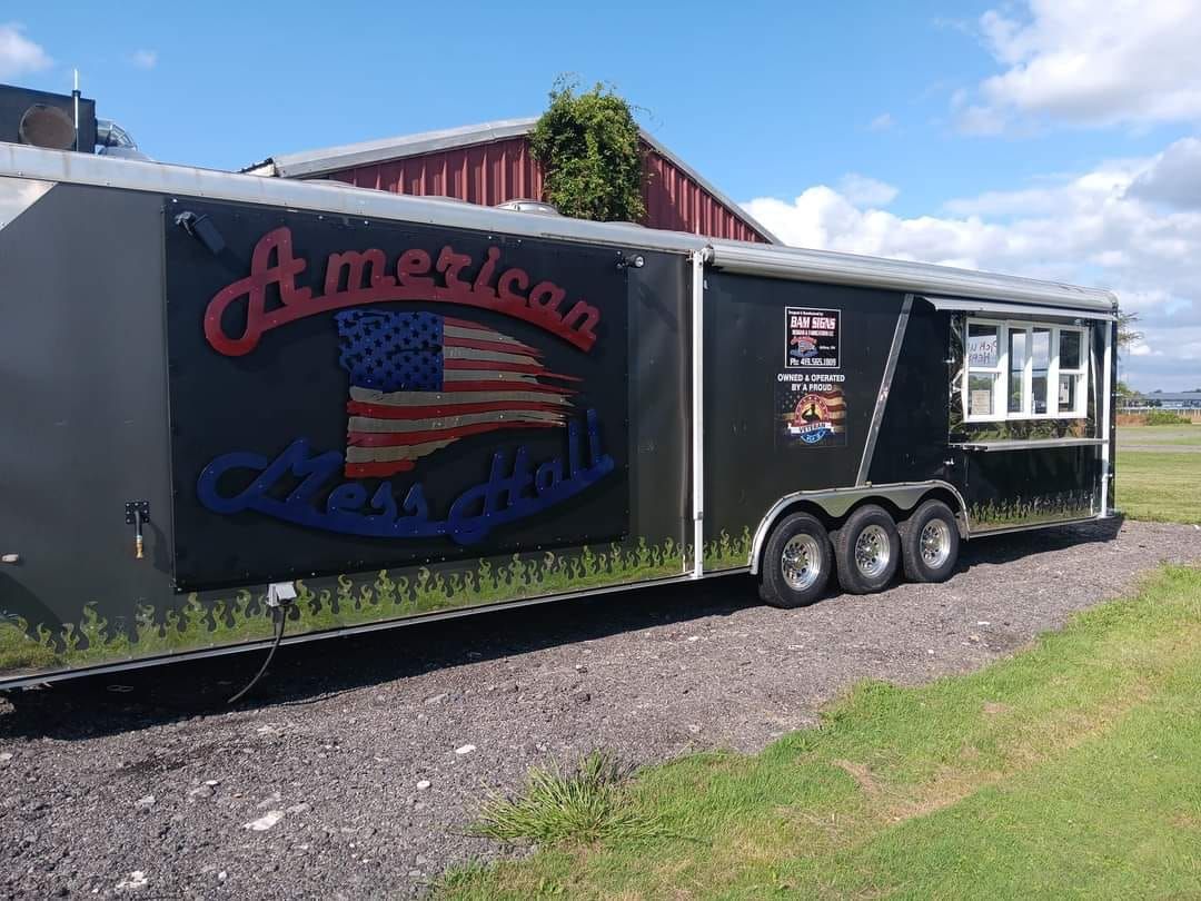 American Mess Hall Food truck at Covert mfg