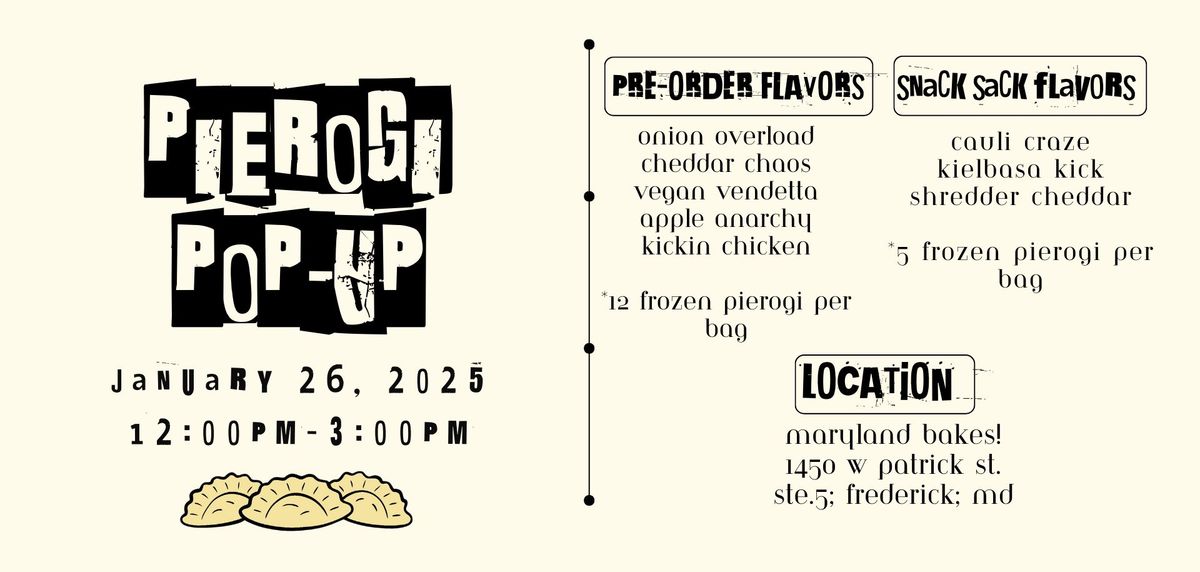 Punk 'N Peasant Pierogi Pop-up \ud83e\udd5f