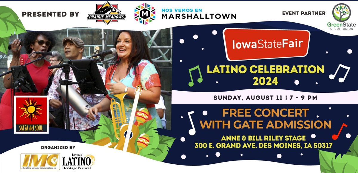 Latino Celebration at the Iowa State Fair 2024, E Grand Ave, Des Moines