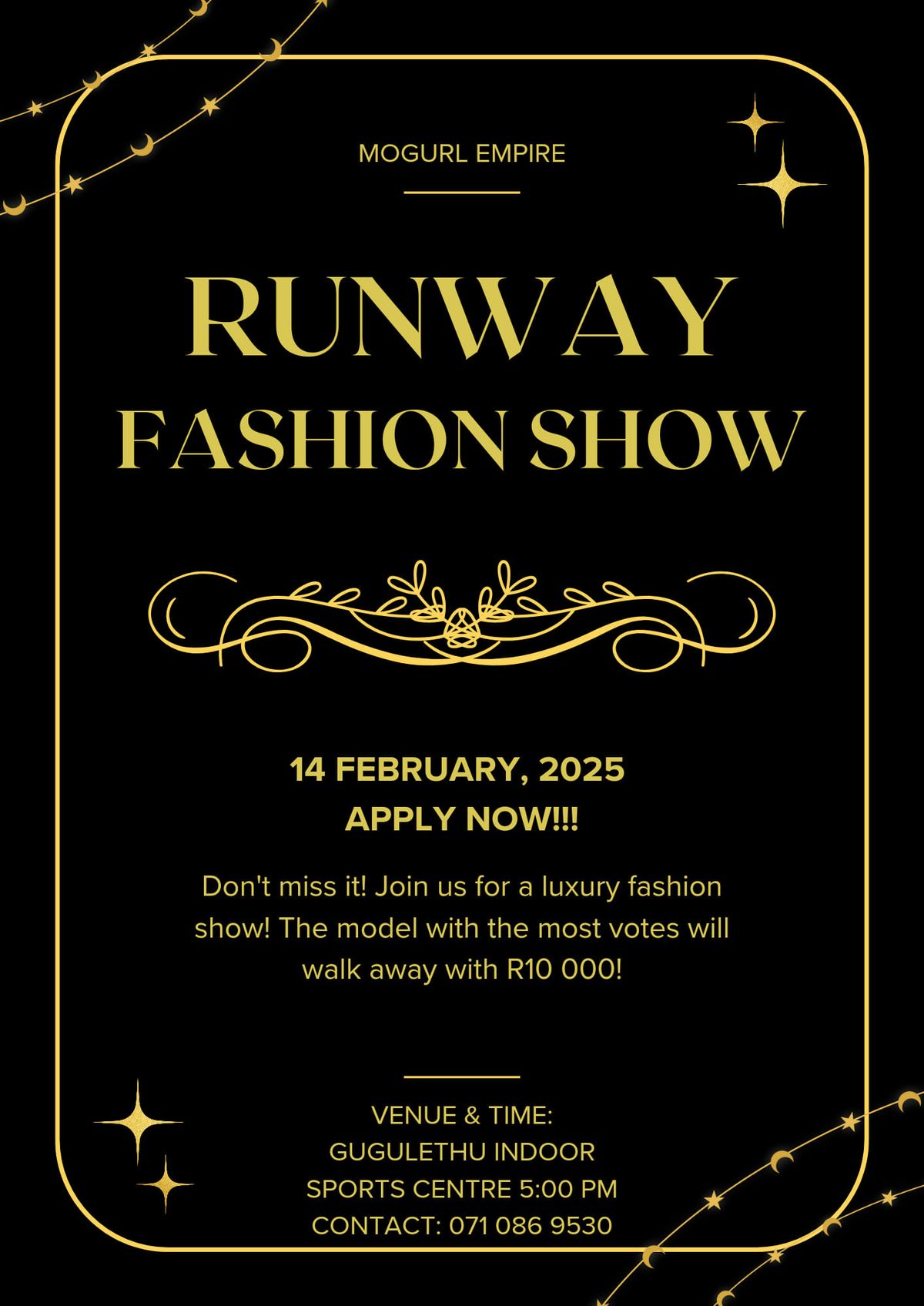 RUNWAY FASHION SHOW 