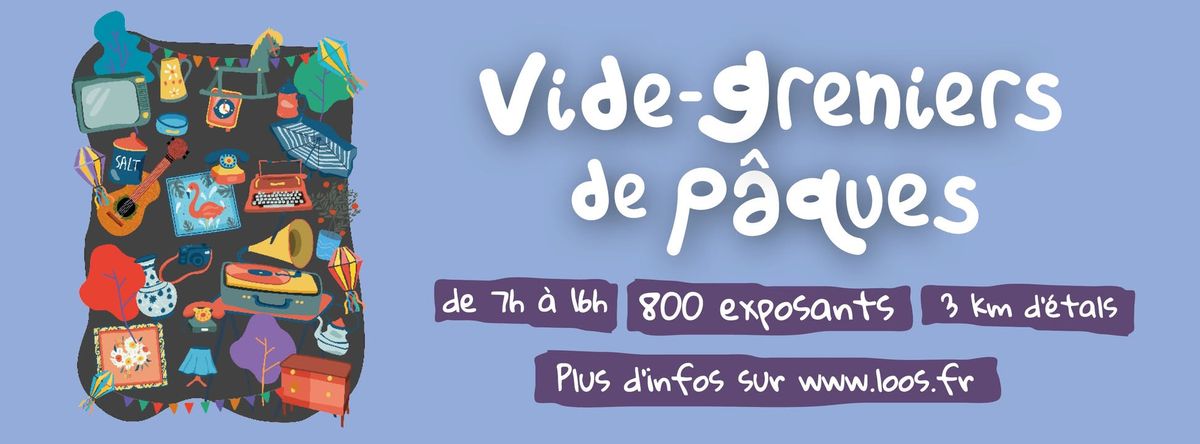 Vide-greniers de P\u00e2ques