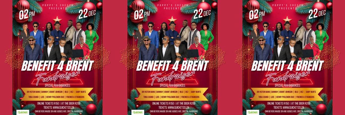 Benefit 4 Brent Fundraiser Live at Poppy's Cresta 