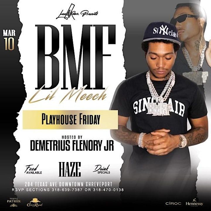 Bmf Party Hosted By Lil Meech Haze On Texas Shreveport 10 March To