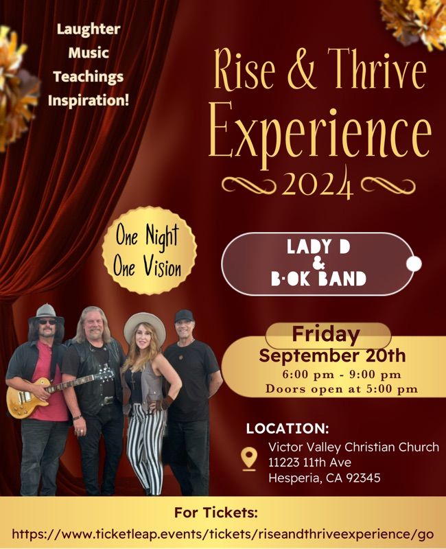 B\u2022ok Band @Rise & Thrive Experience for women