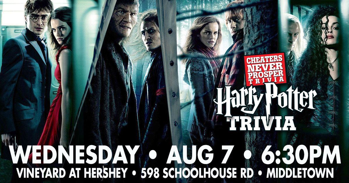 Harry Potter Trivia at The Vineyard at Hershey - Middletown