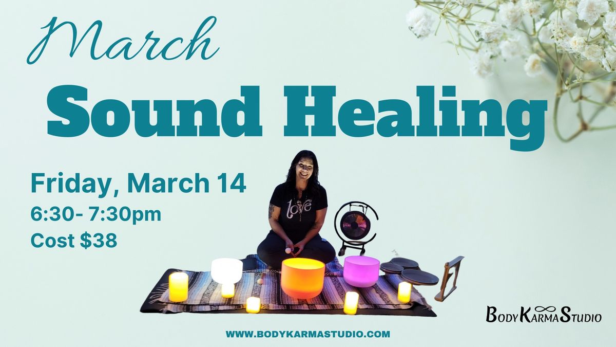 March Sound Healing 