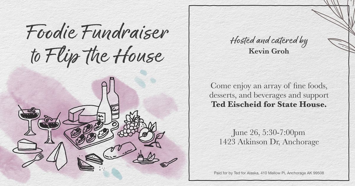 Foodie Fundraiser to Flip the House