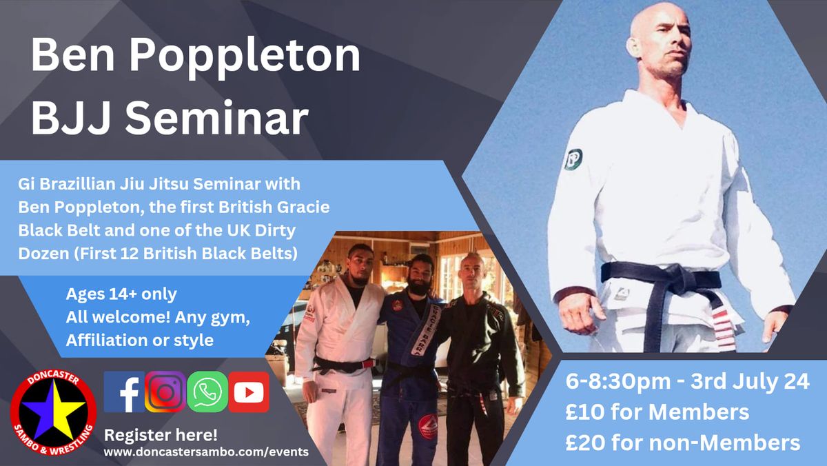 Ben Poppleton Seminar - July 3rd