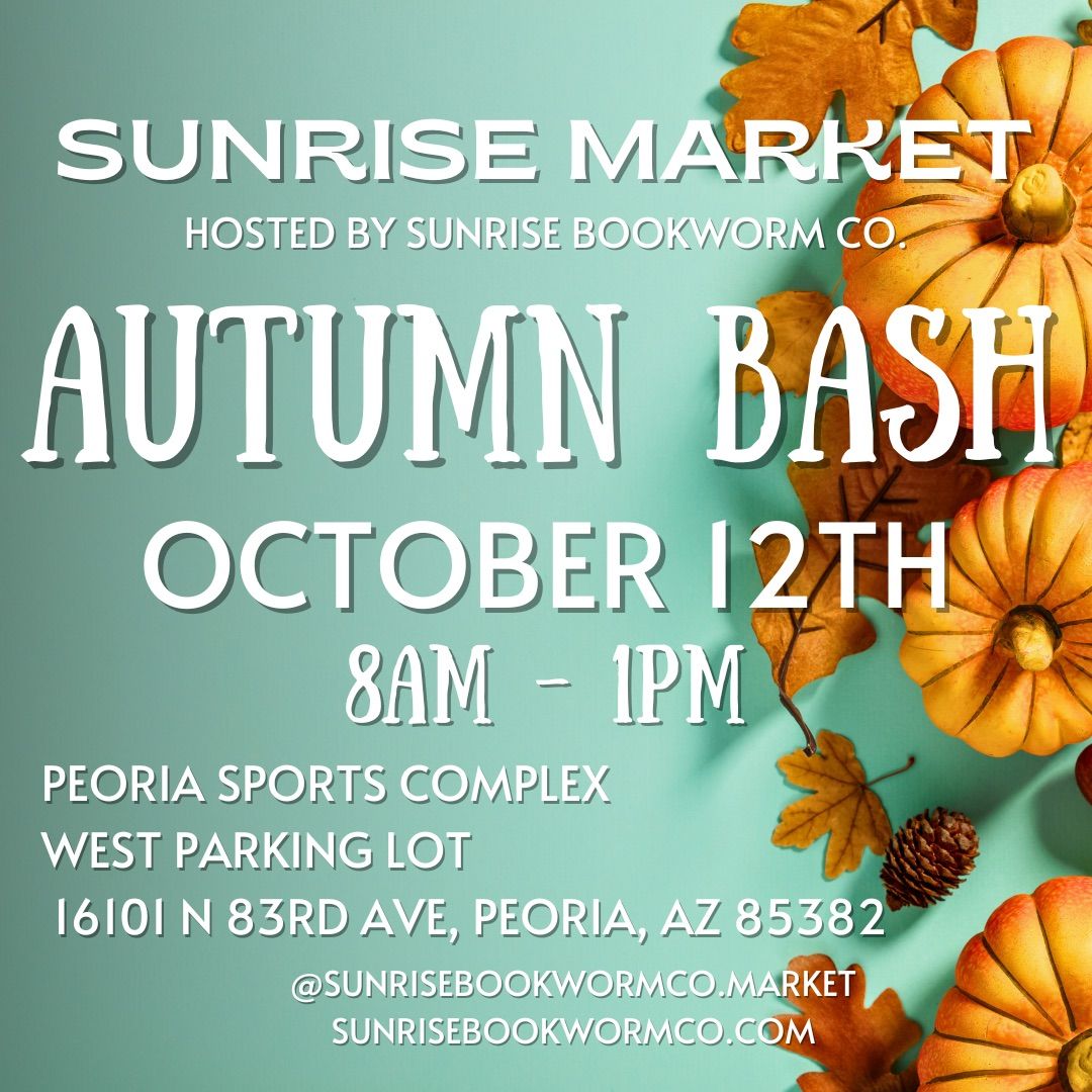 Sunrise Market Autumn Bash Pop Up Event