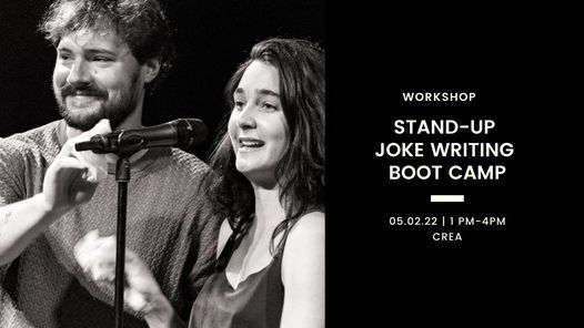 WORKSHOP - Stand-Up Joke Writing Boot Camp