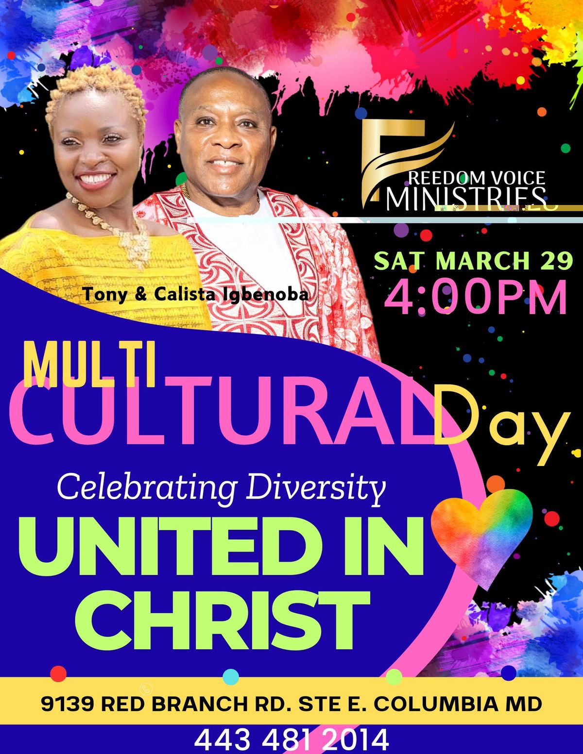 Join us for United in Christ: A Multicultural Celebration!