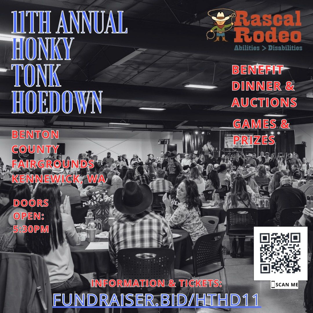 11th Annual Honky Tonk Hoedown - Benefitting Rascal Rodeo