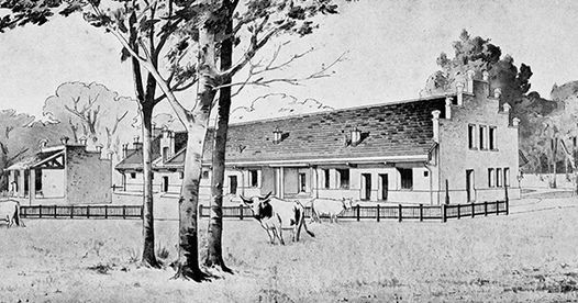 La vacherie du parc de la Tête dor, Archives de Lyon, 28 February 2022