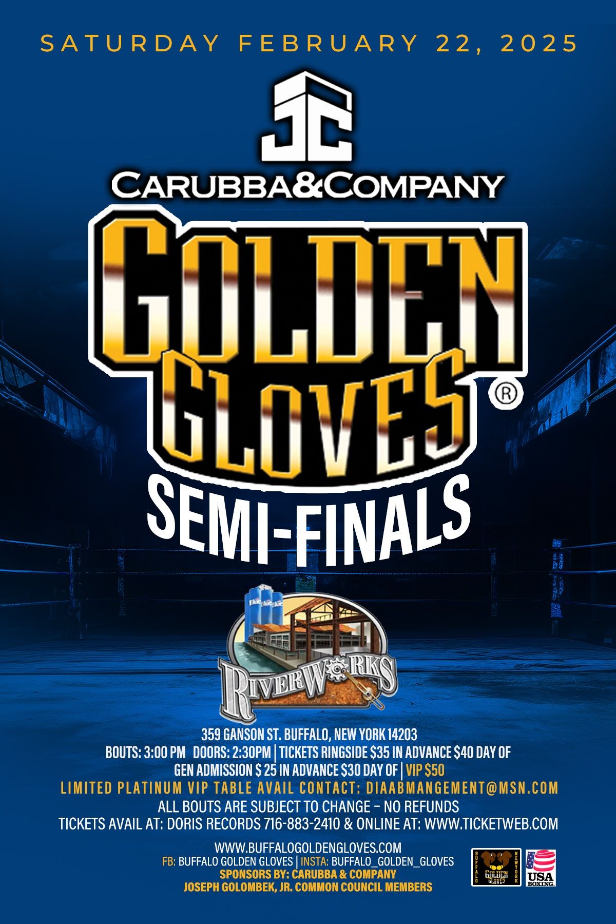 Golden Gloves Semi - Finals 