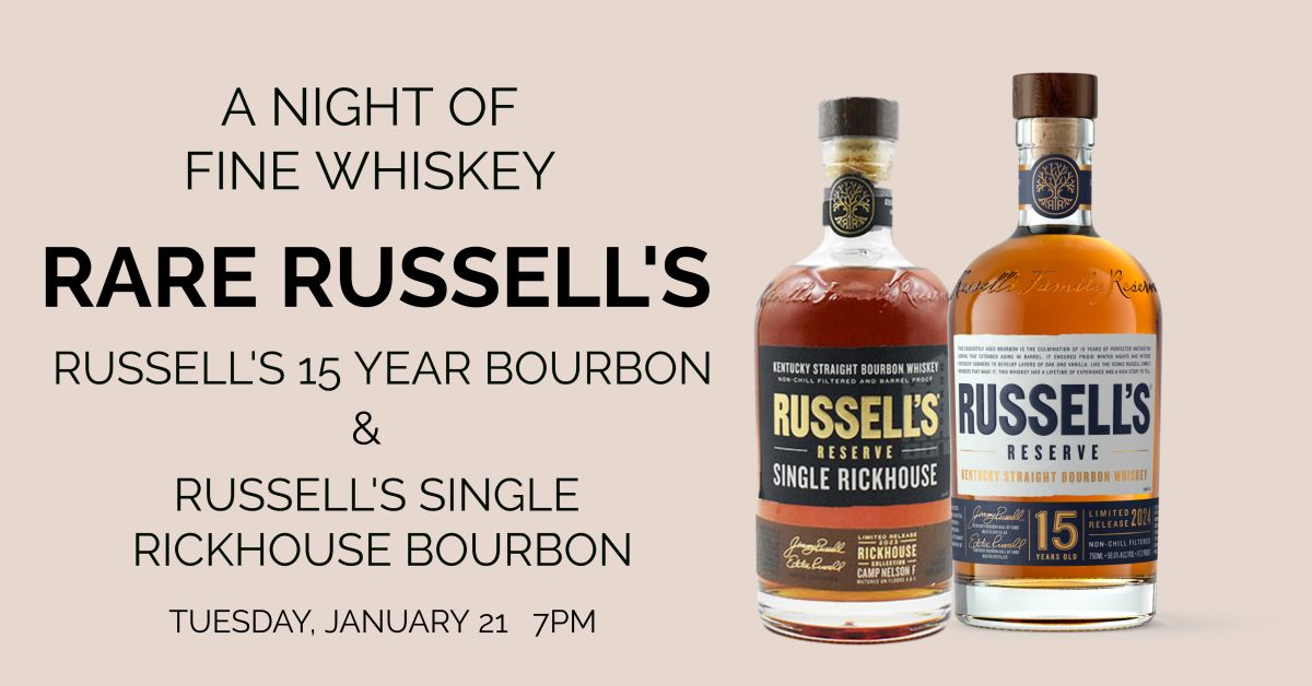 RARE RUSSELL'S TASTING