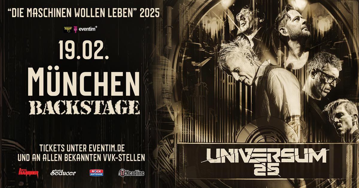 UNIVERSUM25 - "Die Maschinen wollen leben" 2025 | Backstage M\u00fcnchen 2025