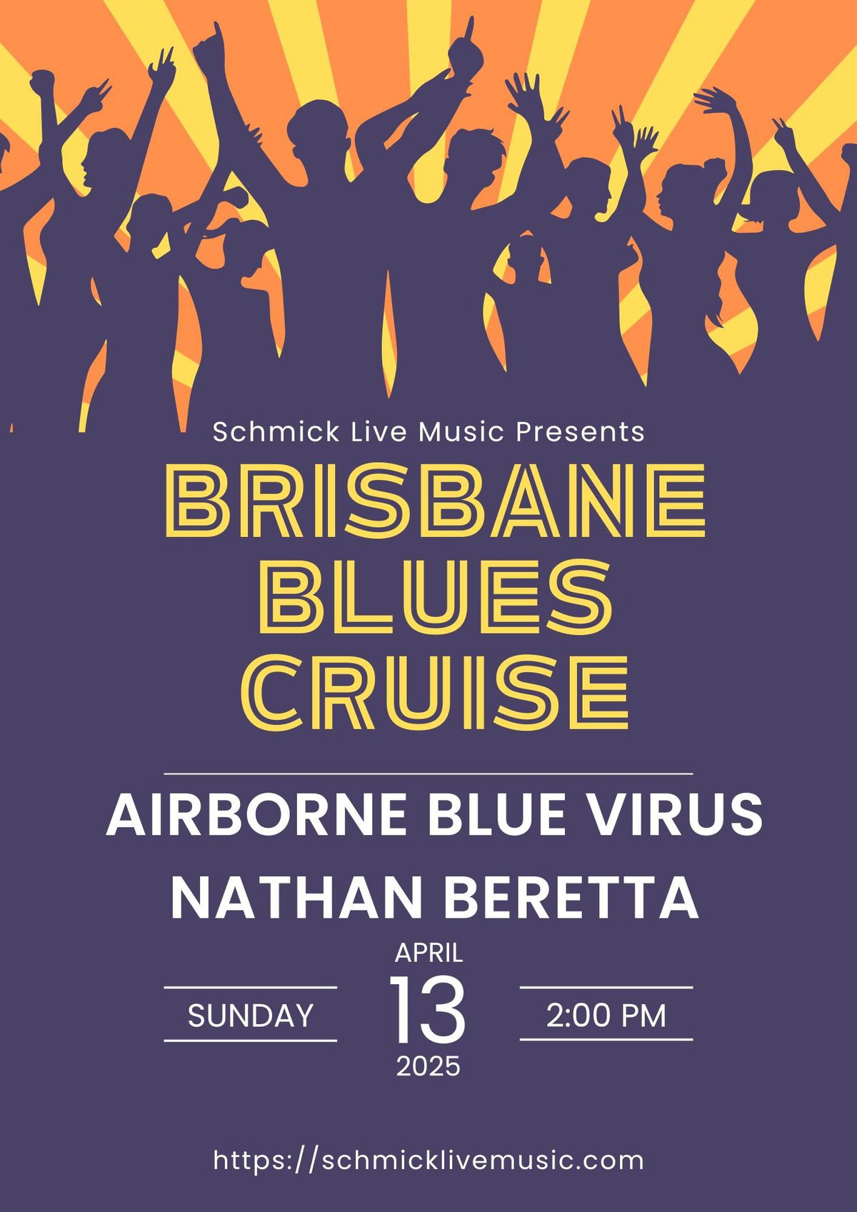 Airborne Blues Virus & Nathan Baretta Band@ Brisbane Blues Cruise 